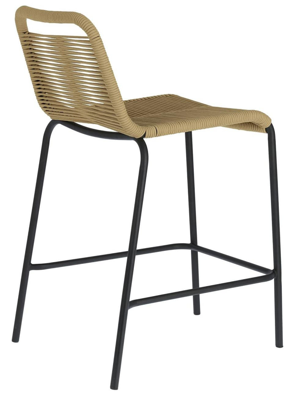 Стул полубарный Kave Home GLENVILLE  62 см CC5116J11 (коричневый)