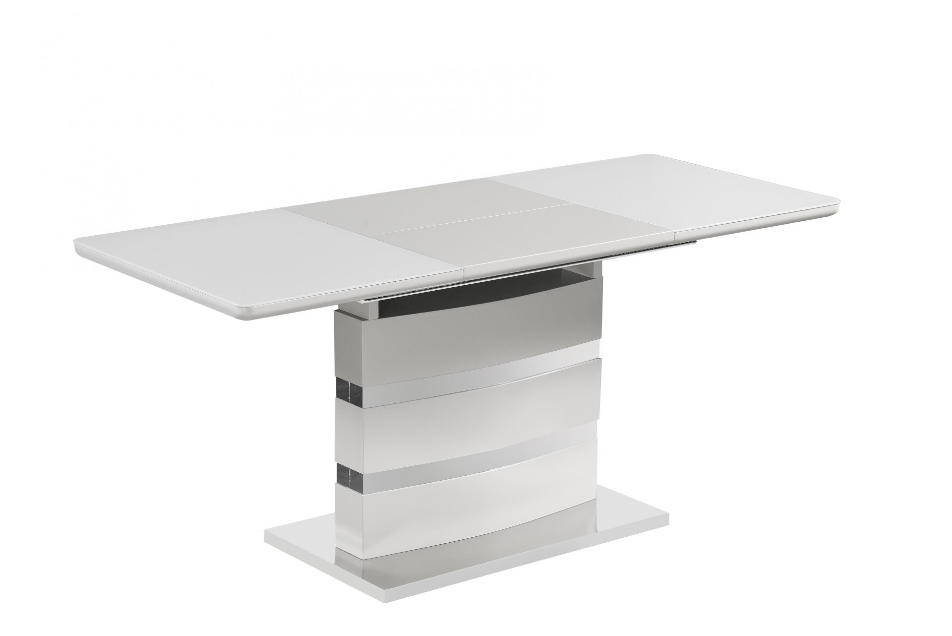 Стол обеденный IMP- Hammer (Хаммер) светло-серый 110/170 см