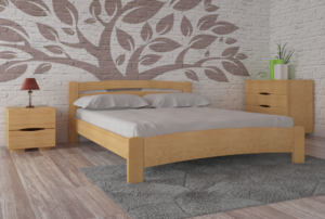 Кровать деревянная PKR- Милана Люкс