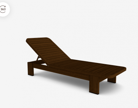 Шезлонг деревянный Ws- Lugano lounge, ламели