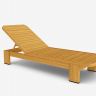 Шезлонг деревянный Ws- Lugano lounge, ламели