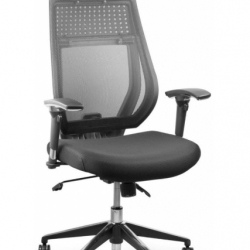 Кресло офисное BRS- Team Black/Grey Arm_2D alum-chrome TBG2d_alu-01