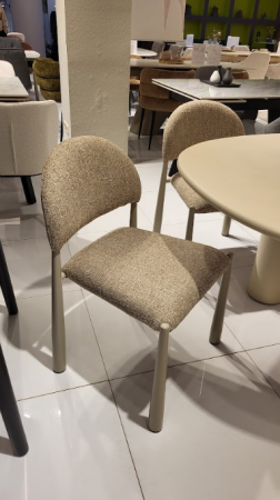 Стул обеденный VTR- М-125 мигдаль + кремовый