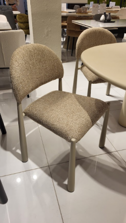 Стул обеденный VTR- М-125 мигдаль + кремовый