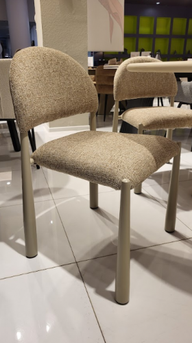 Стул обеденный VTR- М-125 мигдаль + кремовый