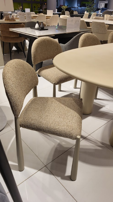 Стул обеденный VTR- М-125 мигдаль + кремовый