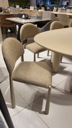 Стул обеденный VTR- М-125 мигдаль + кремовый