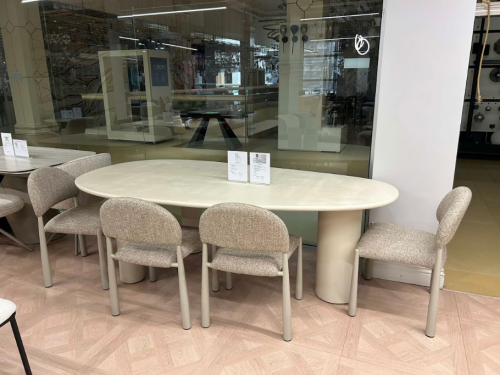 Стул обеденный VTR- М-125 мигдаль + кремовый