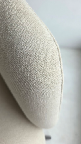 Стул обеденный VTR- М-242 кокосовое молоко + черный  