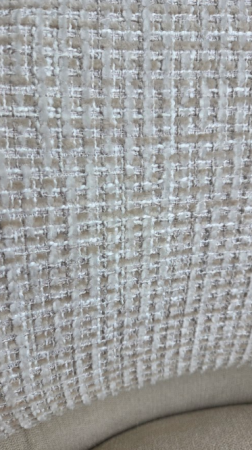 Стул обеденный VTR- М-242 кокосовое молоко + черный  