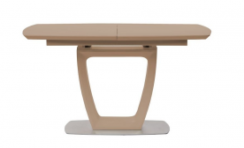 Стол обеденный модерн CON- RAVENNA MATT MOCCA 120 см (Равенна Мет Мокко)