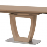 Стол обеденный модерн CON- RAVENNA MATT MOCCA 120 см (Равенна Мет Мокко)