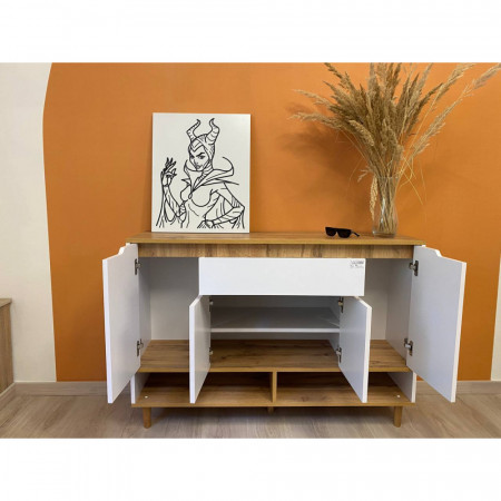 Тумба для обуви в прихожую LION- Салливан Тумба-2 Нимфея альба (LION-041142) 