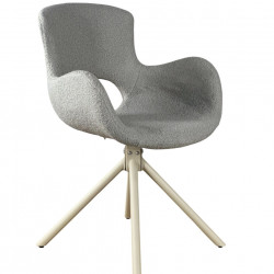 Стул обеденный с автоповоротом MIYA Perfect (серый/бежевый)