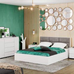 Спальня (модульная) EVR- Лайт-2 белый(нимфея альба)