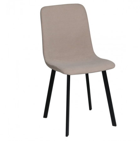 Стул INI- TIVO светло- бежевый тк./ черный каркас  