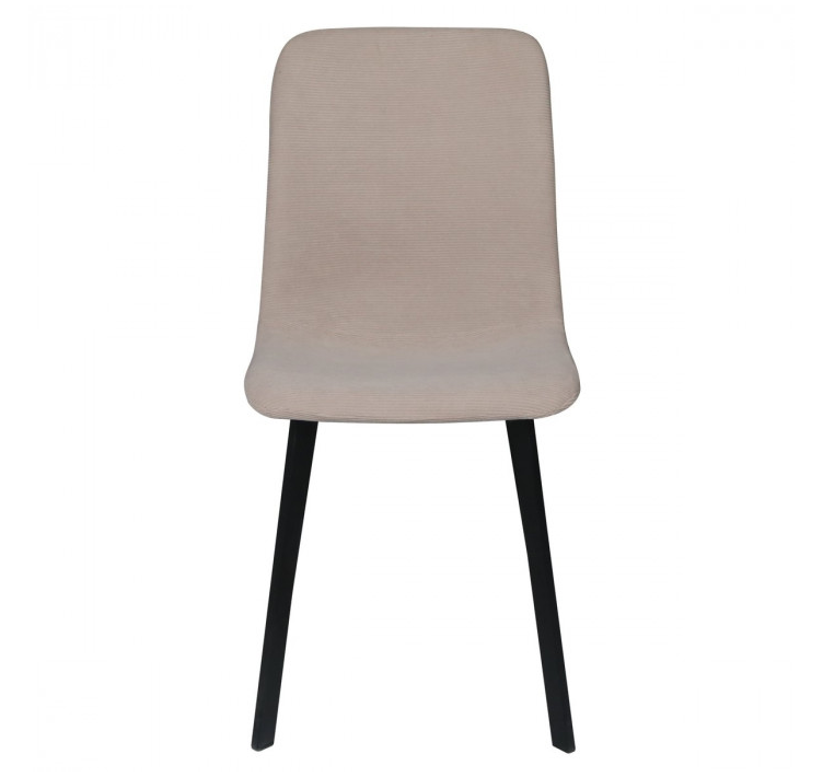 Стул INI- TIVO светло- бежевый тк./ черный каркас  