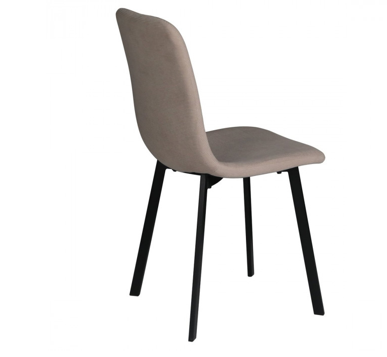 Стул INI- TIVO светло- бежевый тк./ черный каркас  