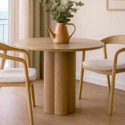 Стол обеденный CRV- Rodeo, Natural wood,120 см