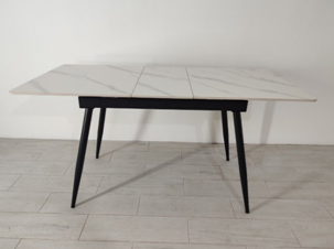 Раскладной стол с керамической столешницей Elt- DT-8011-H01 matt (120/150х70 см)