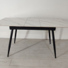 Раскладной стол с керамической столешницей Elt- DT-8011-H01 matt (120/150х70 см)