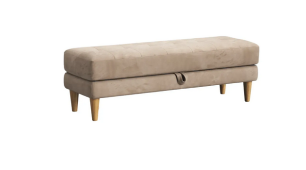 Банкетка Mil- Olim з нишей 100х44х45 см,Бежевый