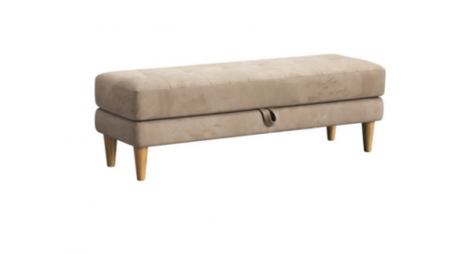 Банкетка Mil- Olim з нишей 100х44х45 см,Бежевый