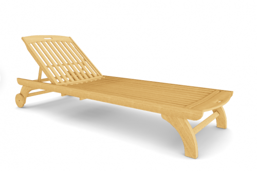 Шезлонг деревянный Ws- California lounge, ламели