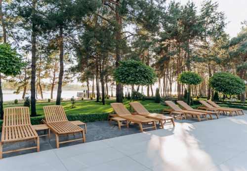 Шезлонг деревянный Ws- California lounge, ламели