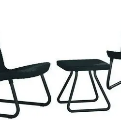 Комплект садовой мебели ECO- Keter Rio patio set, графит