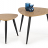 Комплект кофейных столиков PL- Halmar NICEA 2