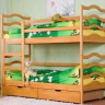 Кровать двухъярусная VNG- София (с ящиками) 