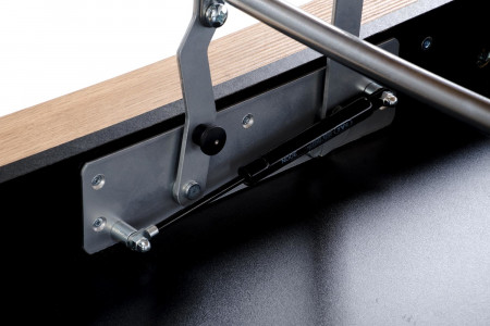 Стол трансформер с подъемной столешницей HALMAR BETTY дуб артизан/черный