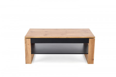 Стол трансформер с подъемной столешницей HALMAR BETTY дуб артизан/черный