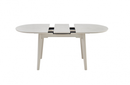 Стол обеденный модерн VTR- TM-126-1 (крема саббия+ капучино) 