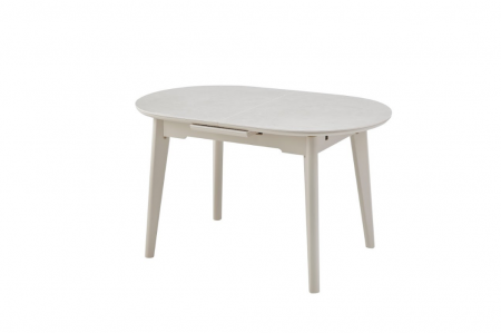 Стол обеденный модерн VTR- TM-126-1 (крема саббия+ капучино) 