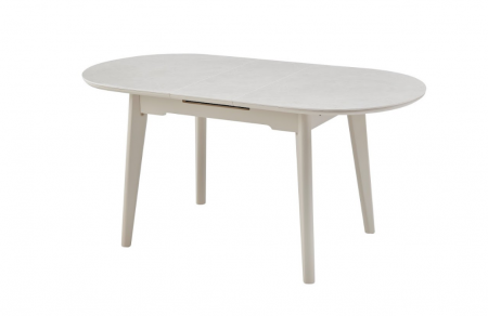 Стол обеденный модерн VTR- TM-126-1 (крема саббия+ капучино) 