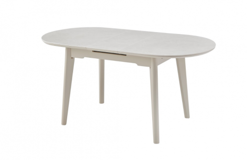 Стол обеденный модерн VTR- TM-126-1 (крема саббия+ капучино) 