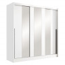 IDEA Шкаф с раздвижными дверцами ARIS III белый