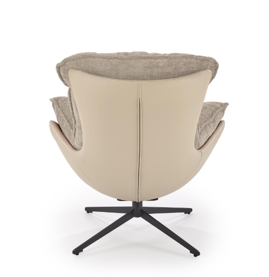 Кресло - шезлонг мягкое HALMAR LOBSTER (бежевый хакки) 