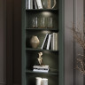 Книжный шкаф Helvetia EVORA 24ZRJU88 (зеленый/дуб Лефкас)