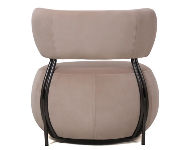 Кресло CRV- Serena Greek marble velvet 