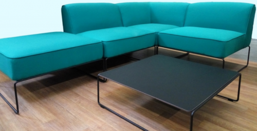 Модульный диван и столик для улицы CRU- Диас 