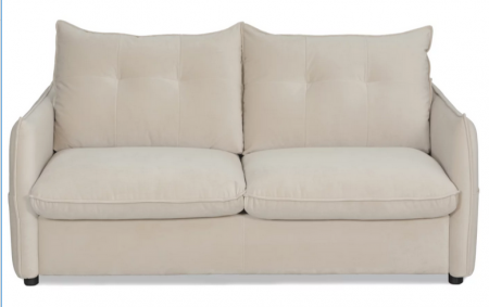 Диван-кровать с эффектом памяти CRV- Meadow Greek marble velvet 3-местный раскладной,бежевый