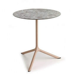 Стол обеденный VLL- SCAB Tripé D70 Folding 5006 H73 (тортора/эффект камня)