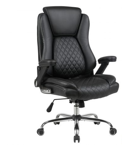 Кресло руководителя AMF- Veratti кожзам черный 
