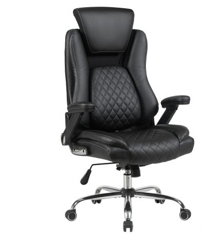 Кресло руководителя AMF- Veratti кожзам черный 