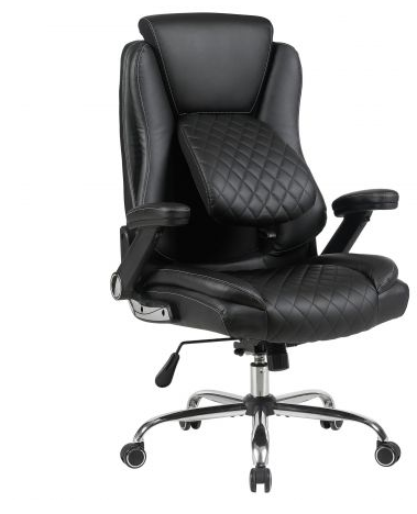 Кресло руководителя AMF- Veratti кожзам черный 