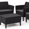 Комплект садовой мебели ECO- Keter Salemo set, графит