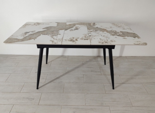 Раскладной стол с керамической столешницей Elt- DT-8011-H02 matt (120/150х70 см) 